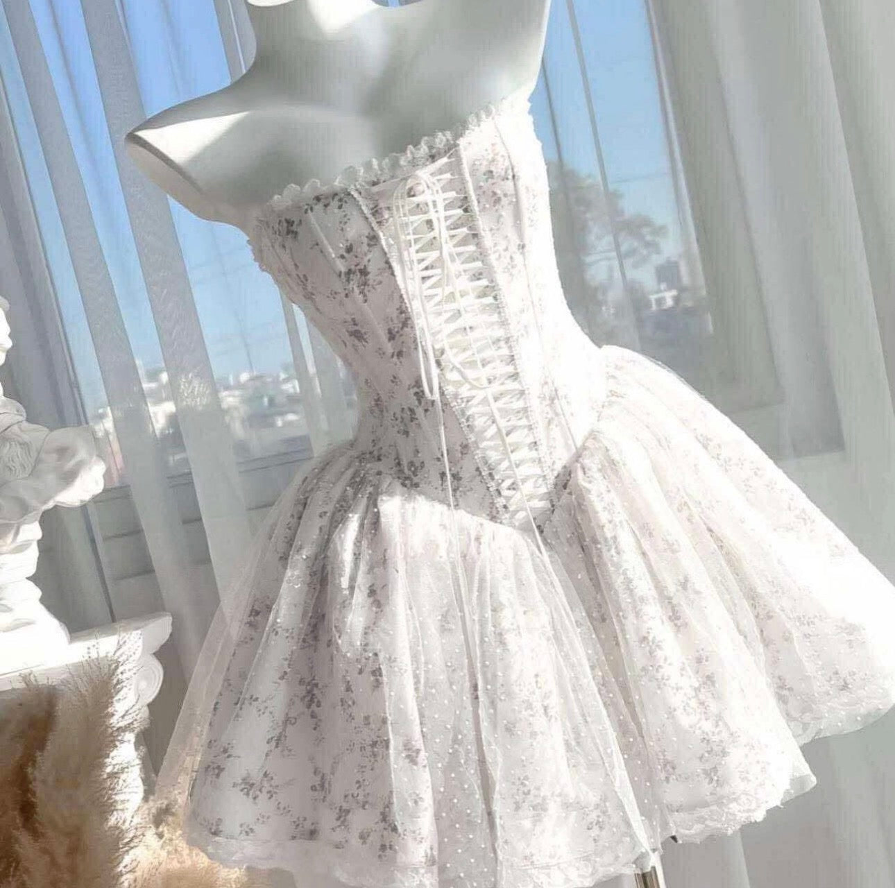coquette corset dress Hans Store Cottagecore Fairy – KandyBunniez Size:48 Unhemmed Monroe Cowl Neck Maxi AVOIDMERCH