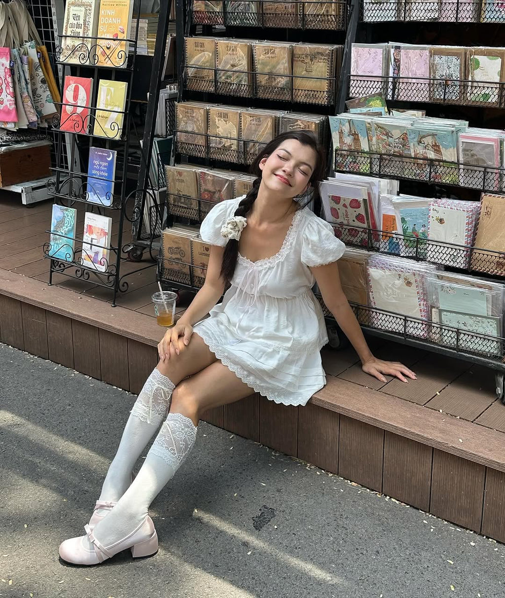 My Baby doll Top - White (Pre-order)