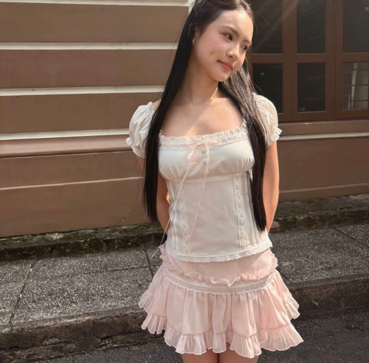 1998beforethedawn Diana Top - White