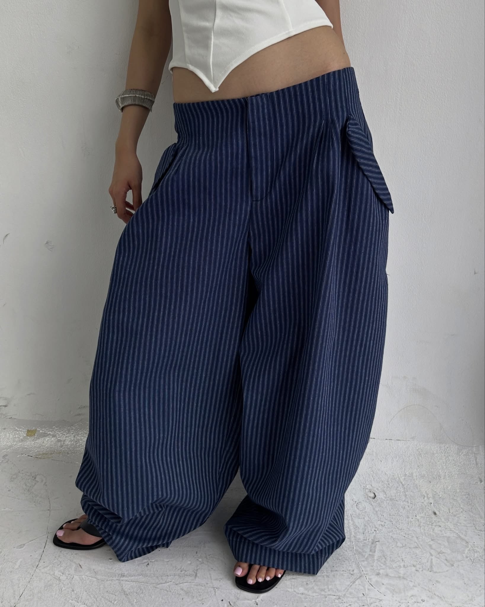 IUE “BLUEBERRY" BAGGY PANTS