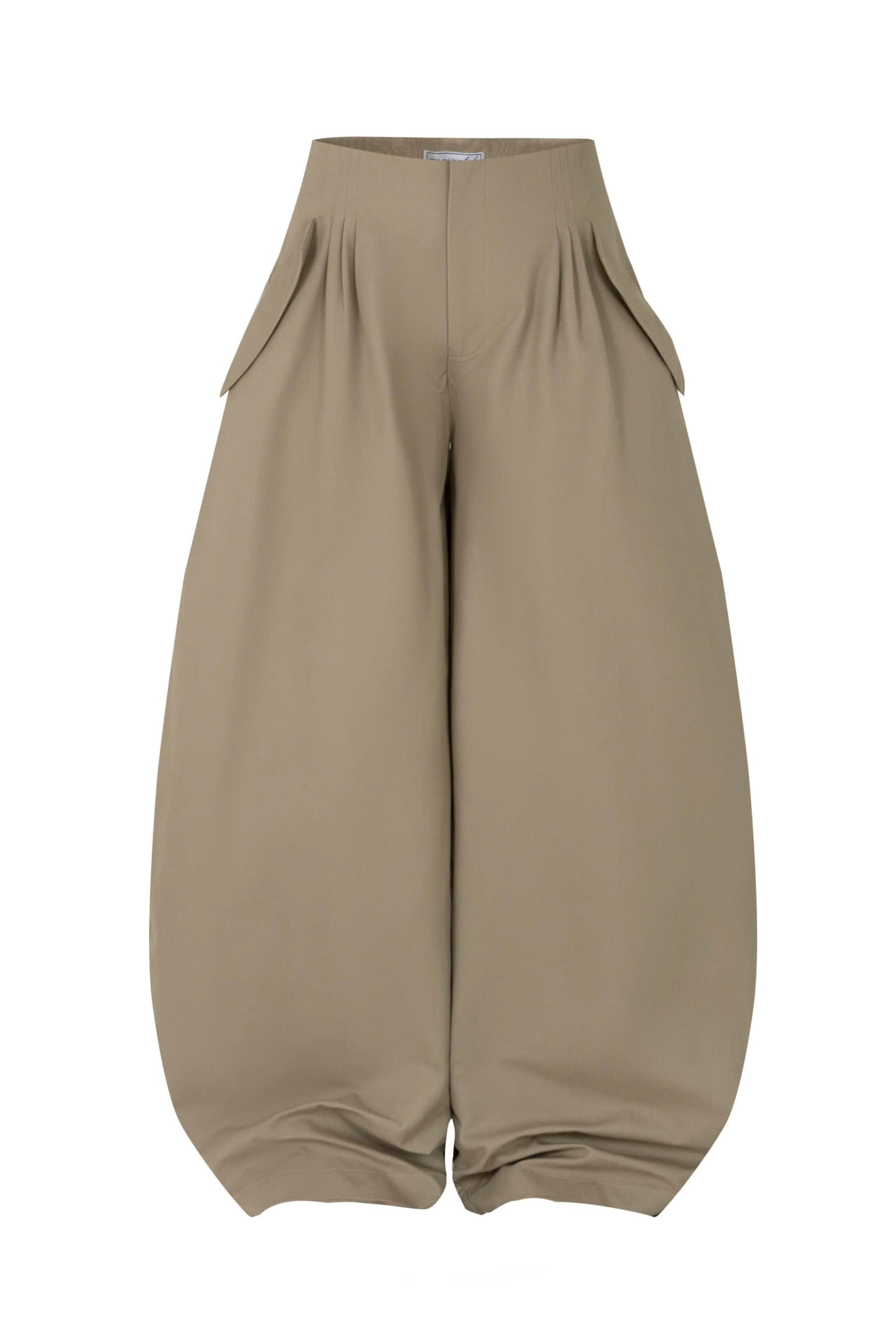 IUE “CROISSANT" BAGGY PANTS