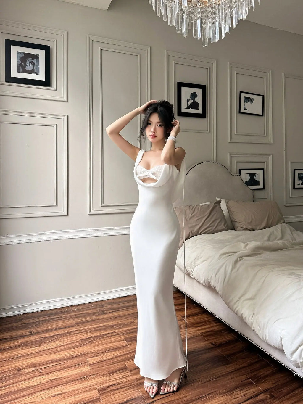 Iamcoco Ivory Desire Dress & Bra