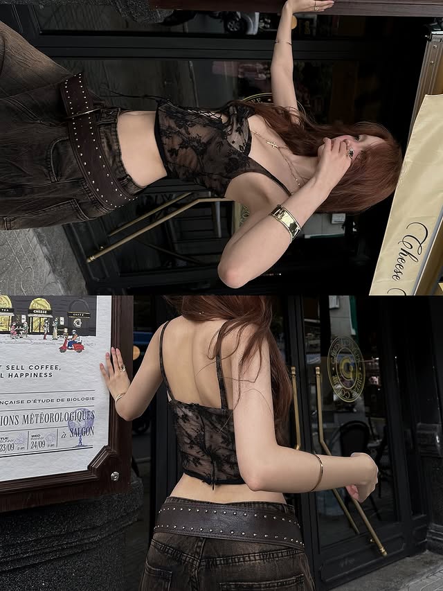 Nasty Studio Lace Corset Top