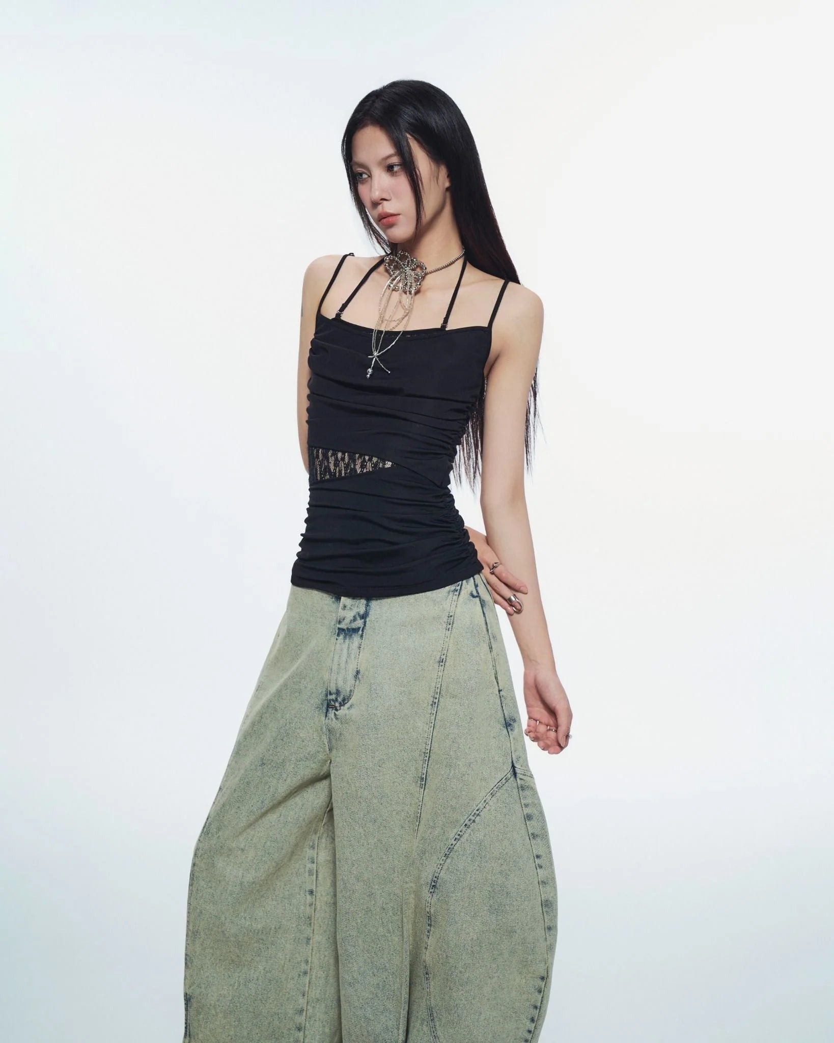 BunnyHill Aysel Lace Panel ( Black ) - Ready to dispatch within 48 hours