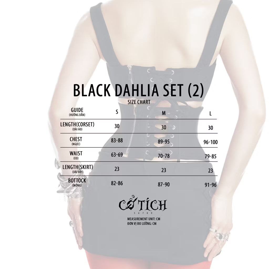 COTICH Black Dahlia 2 Set