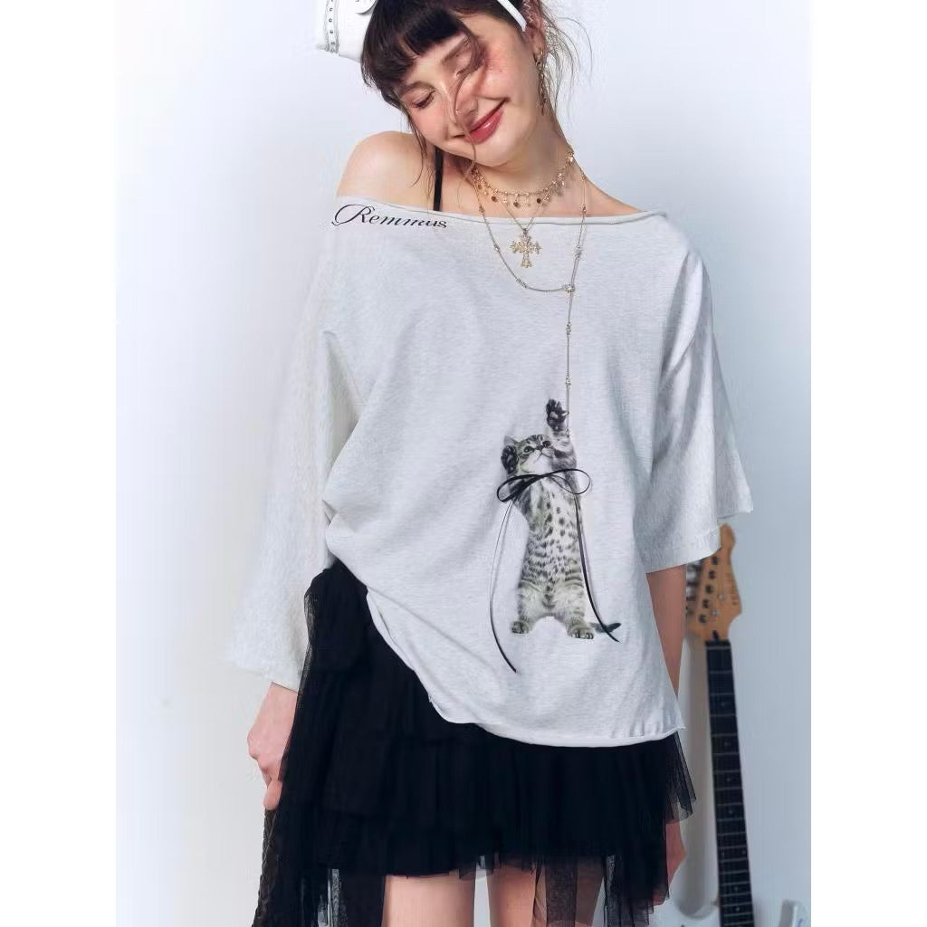 Remmus Cheeky Meow Top