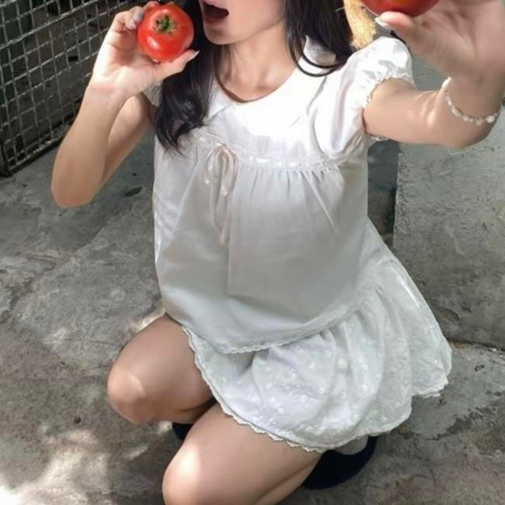 1998beforethedawn Mina White Top