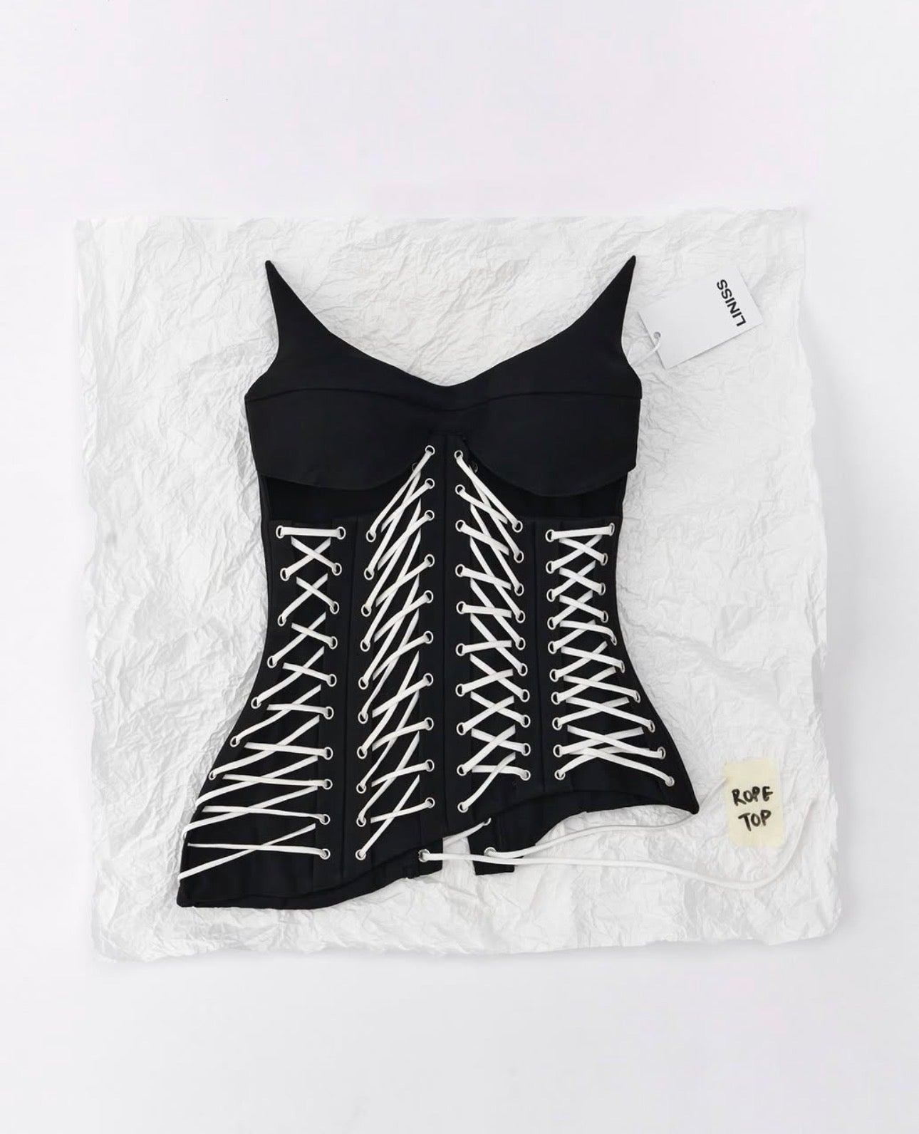 LINISS Rope Corset Top - Ready to dispatch in 48 hours
