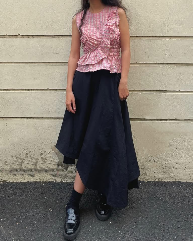 ProfileMoMo Pink Plaid Top