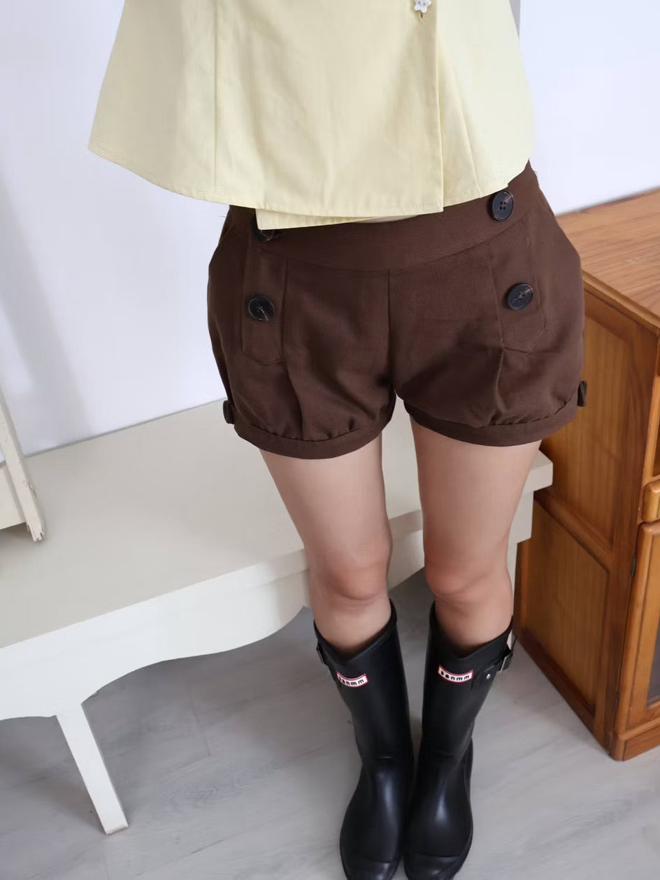 Dorathelabel Choco shorts
