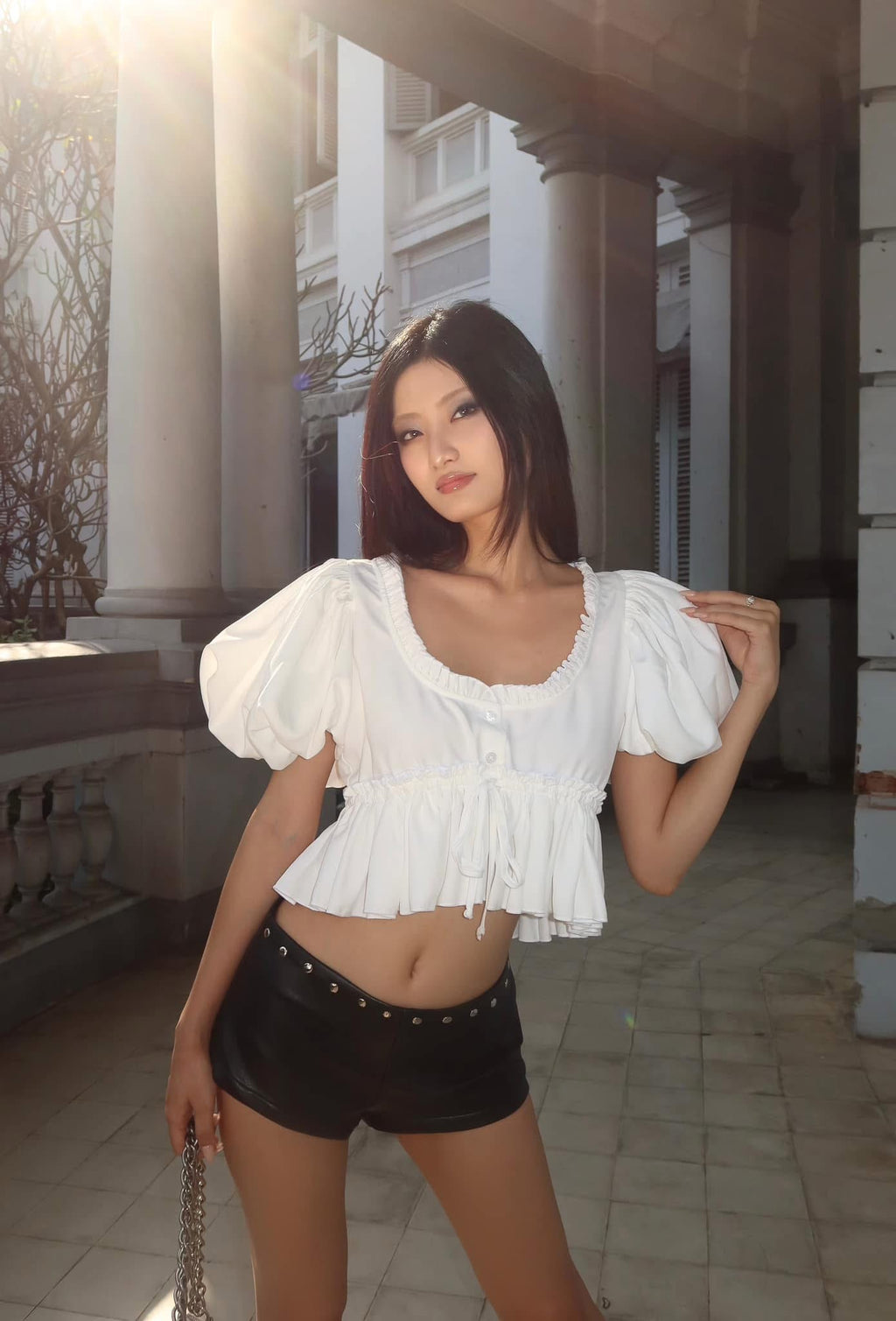 Ayserkris Arie Babydoll Top - Ready to dispatch in 48 hours