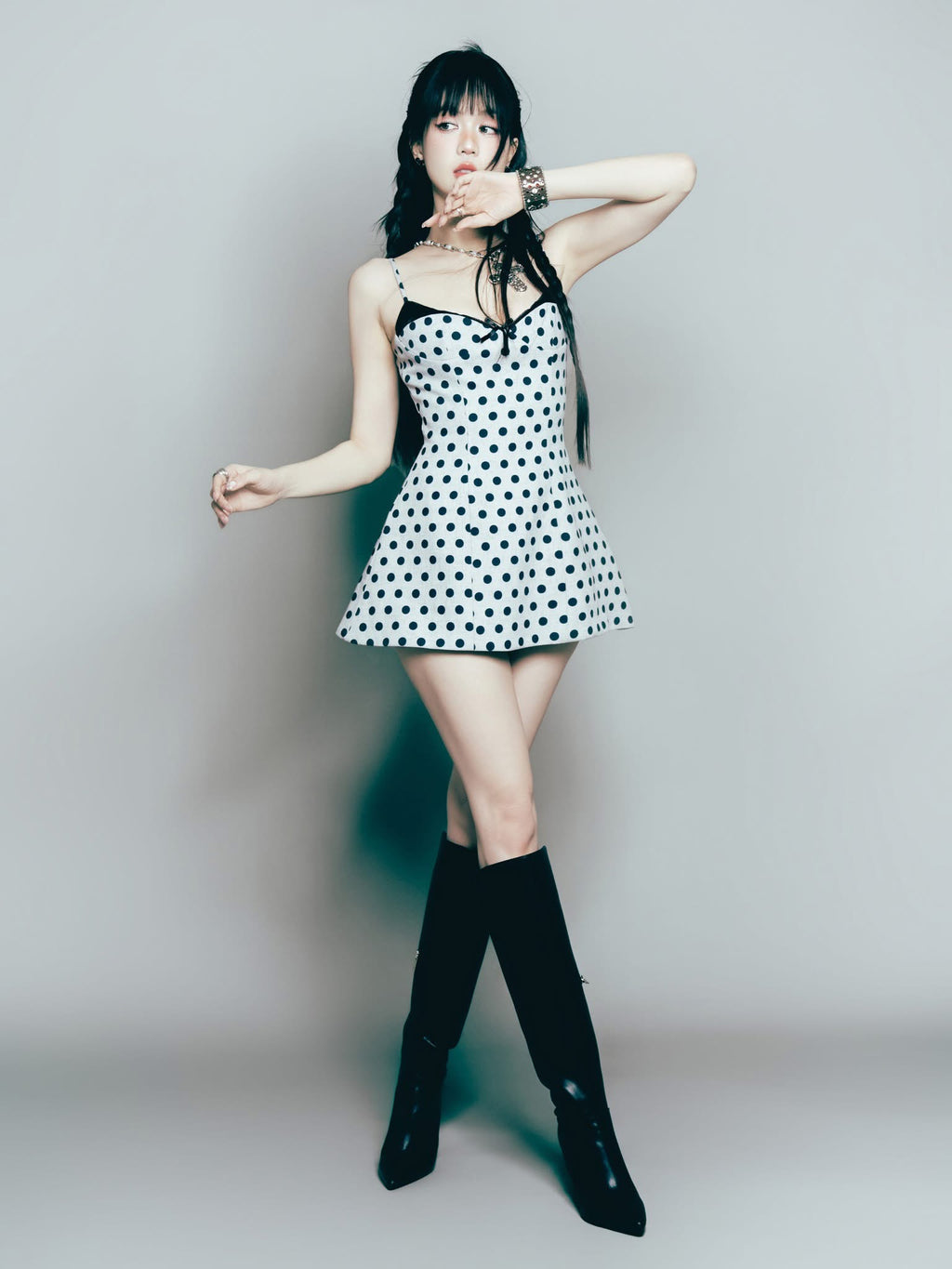 Madebymum Small Polka Dots Dress - Ready to dispatch in 48 hours