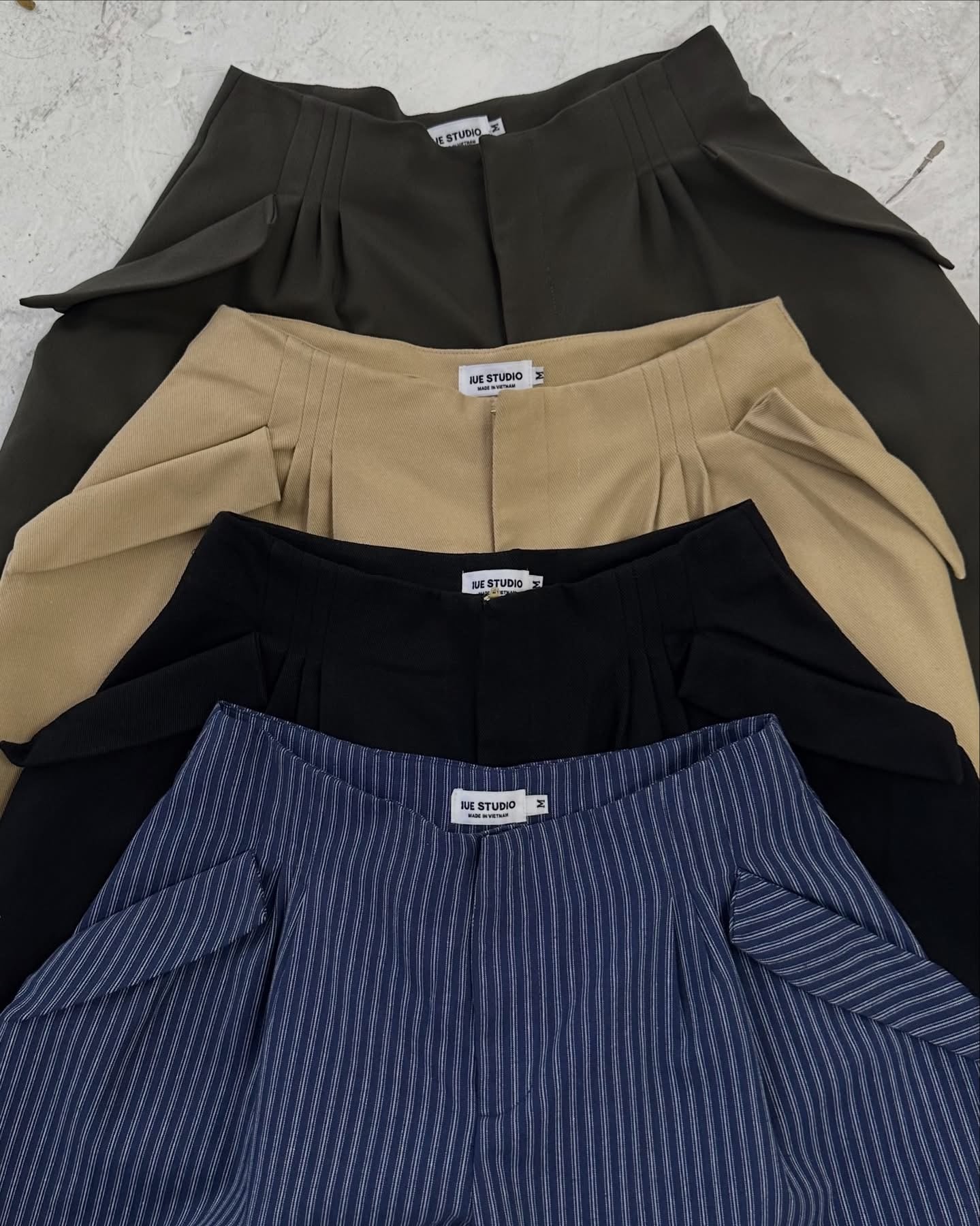 IUE “BLUEBERRY" BAGGY PANTS