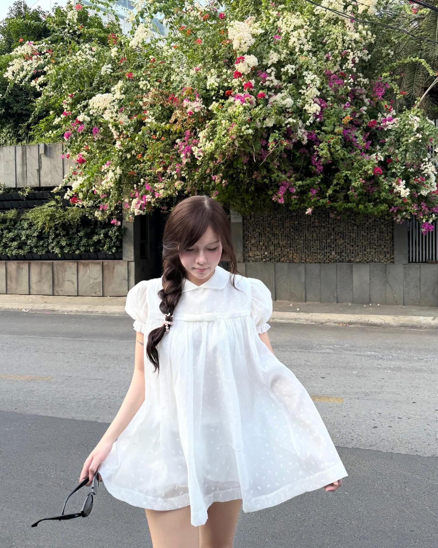 Aguja Ha Thao Babydoll Dress - Ready to dispatch in 48 hours