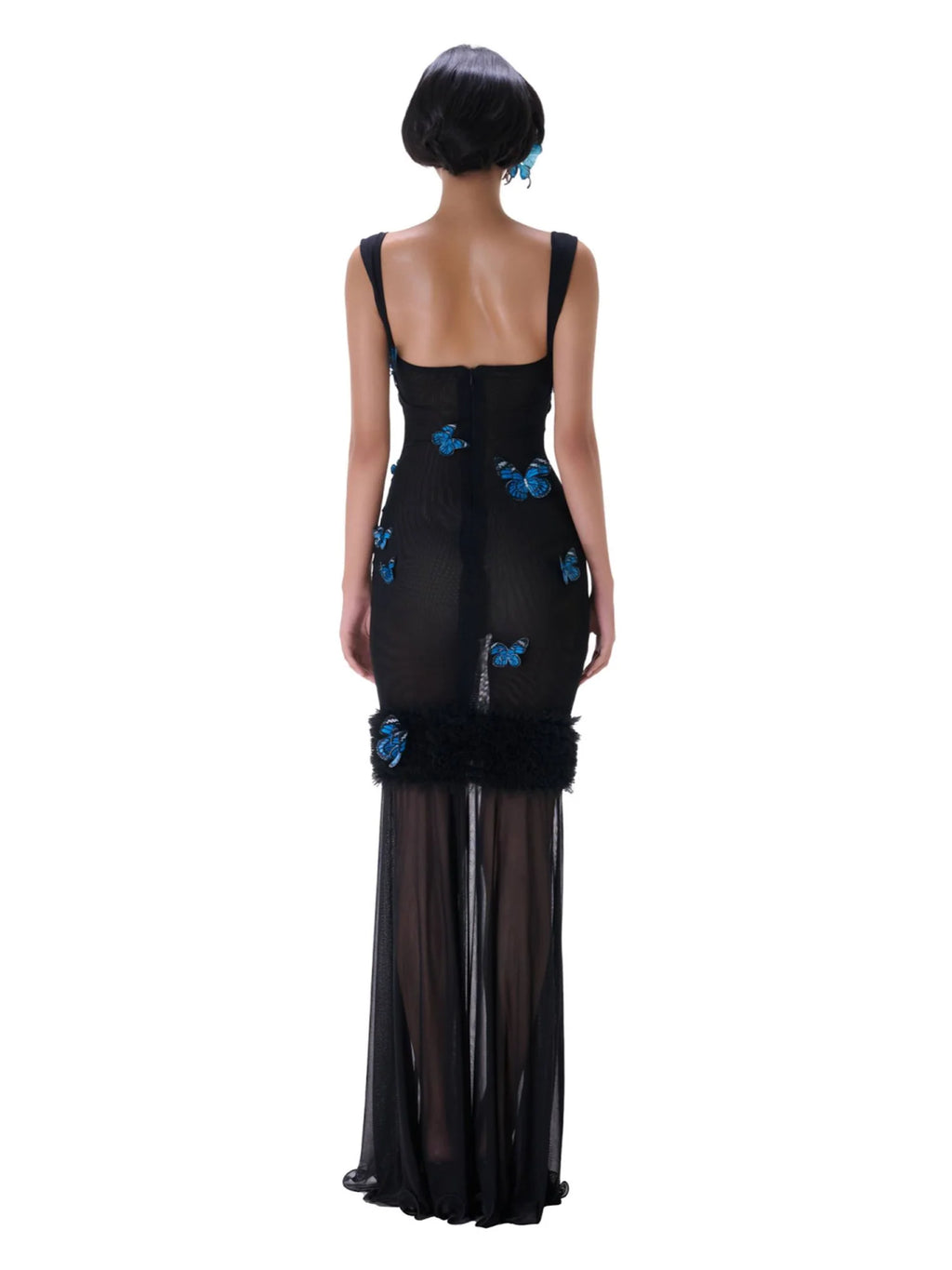 Ibiboss Lumina Dress (Black ) - Ready to dispatch in 48 hours