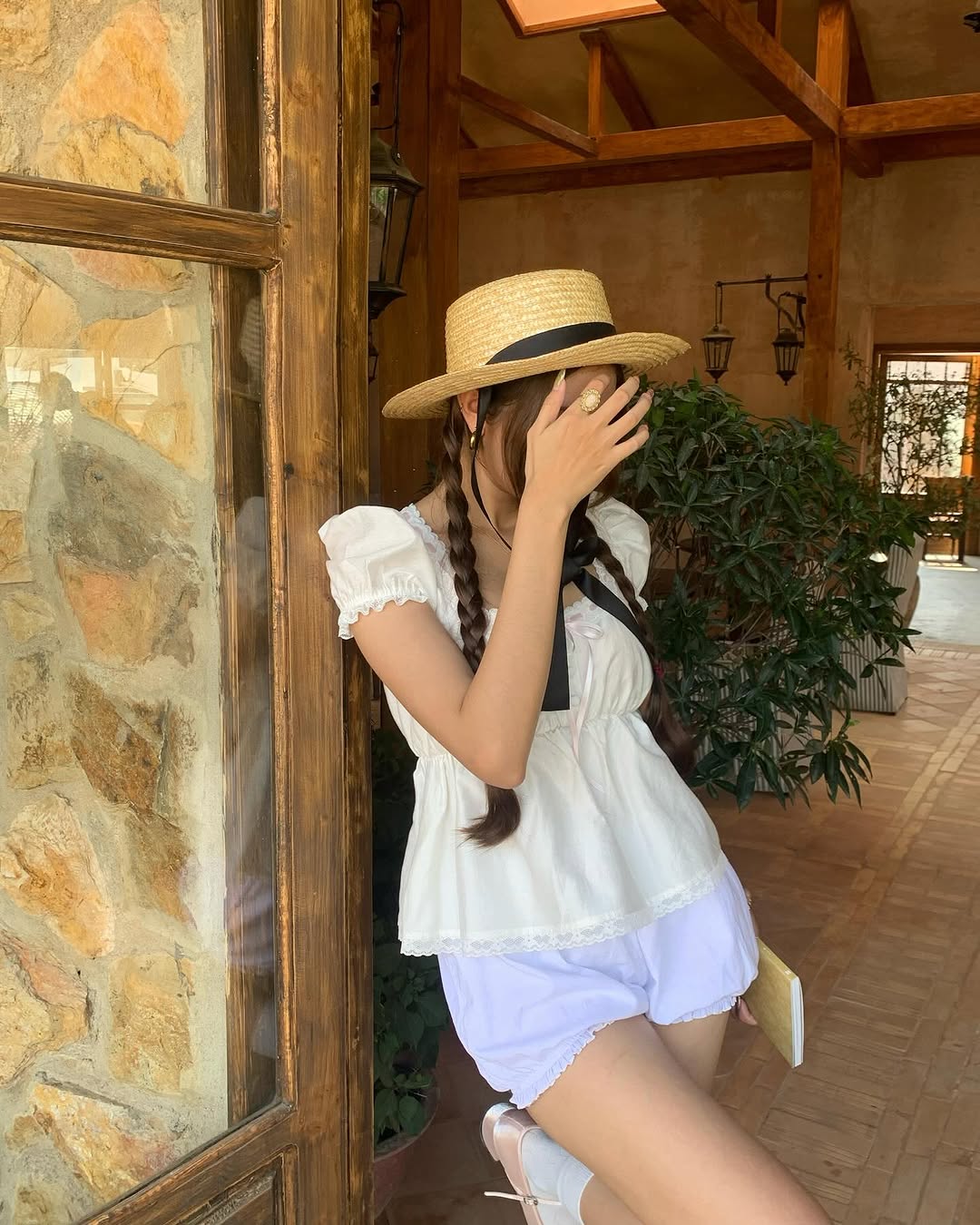 My Baby doll Top - White (Pre-order)