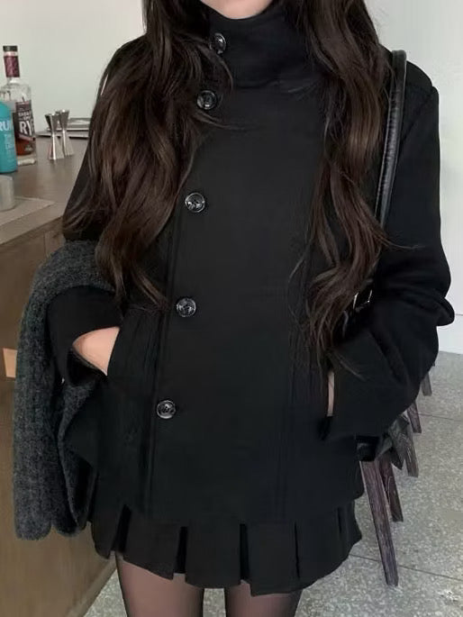 Bycamcam wool high neck Jacket