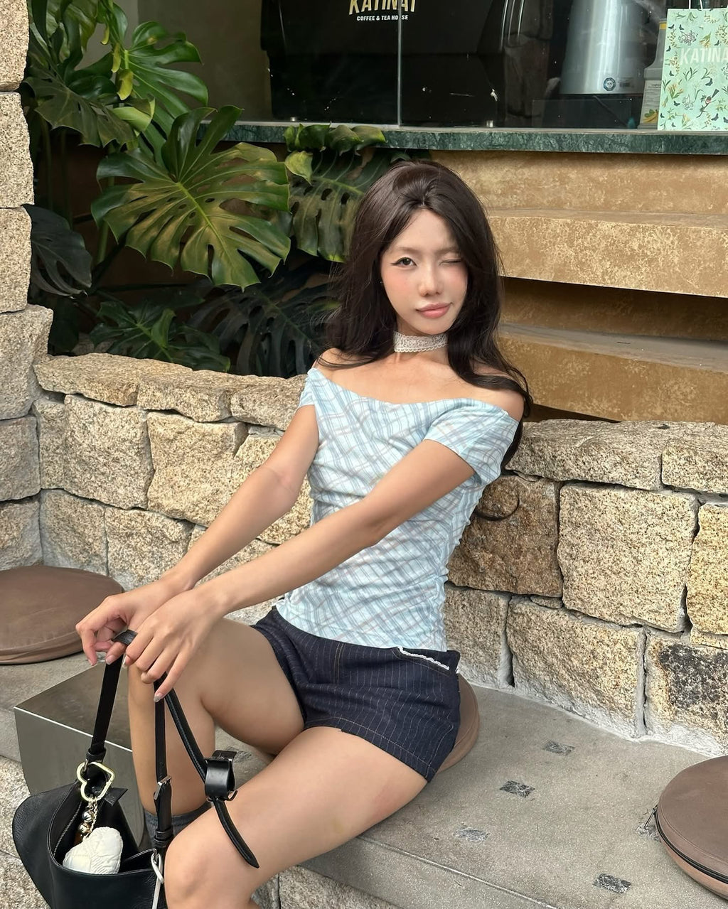MiaRitta Nancy Top ( Blue )