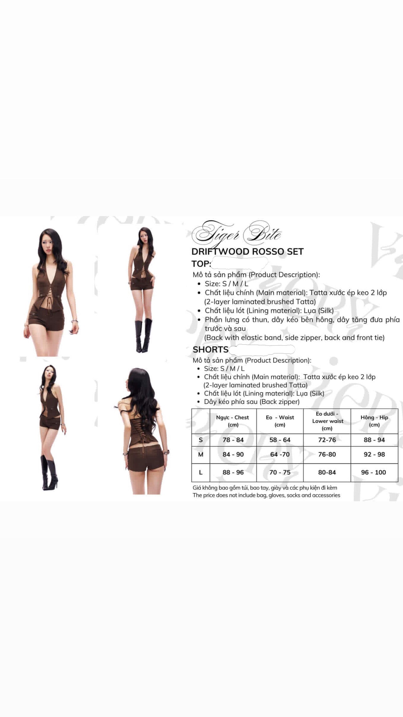 Viery Driffwood Rosso Set - Ready to dispatch in 48 hours