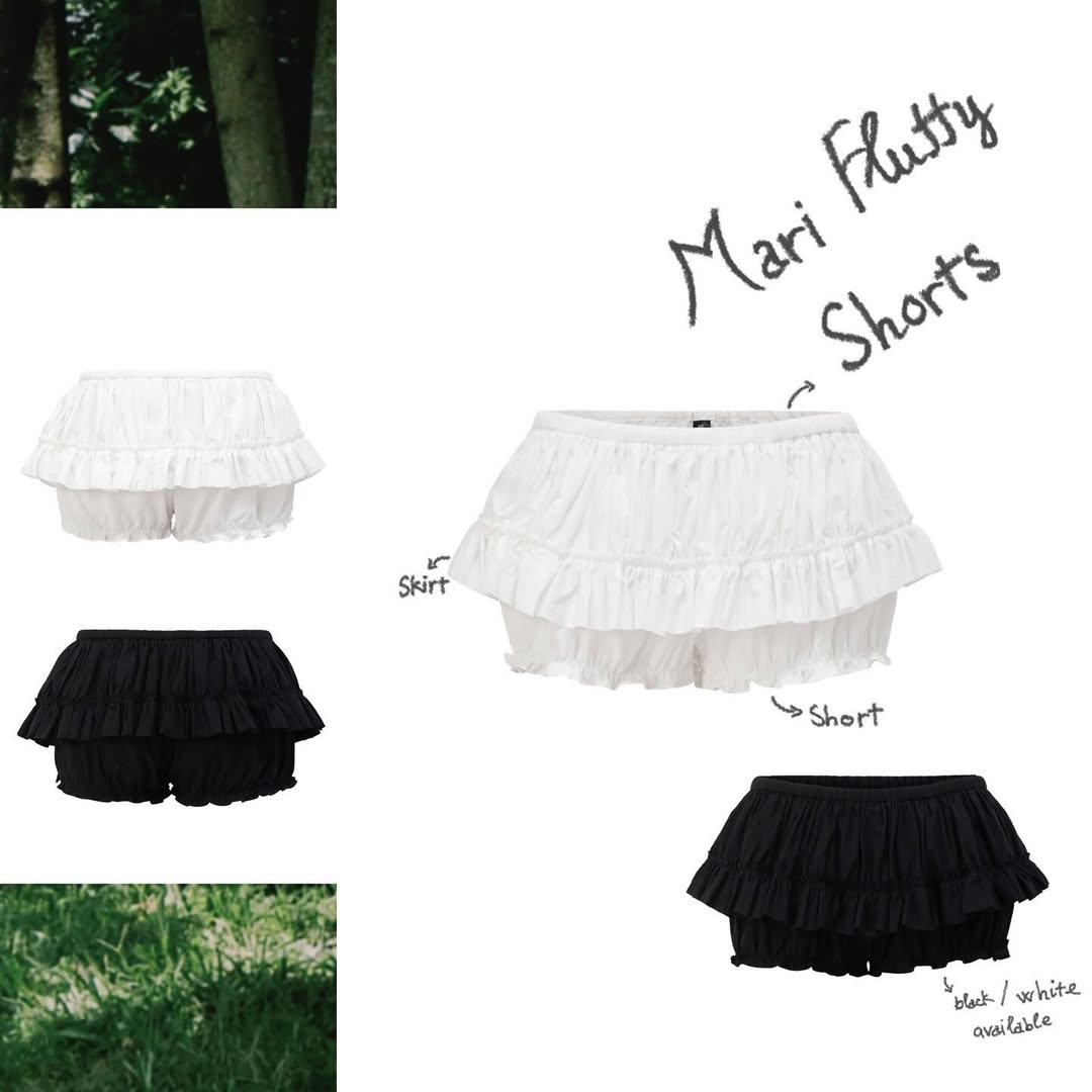 Uyu Labels Mari Fluffy Skort