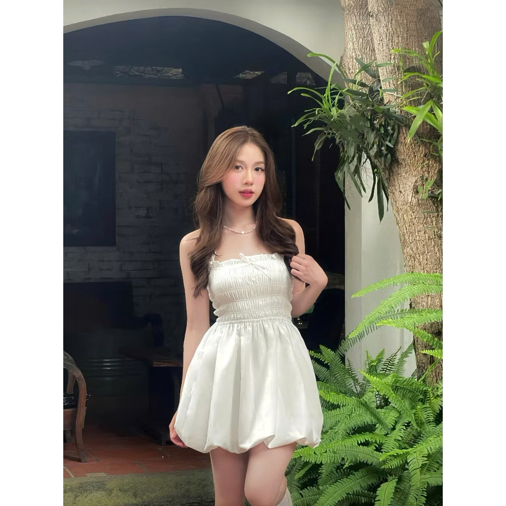 AREUM Aimee Dress + Nami Cardigan Set