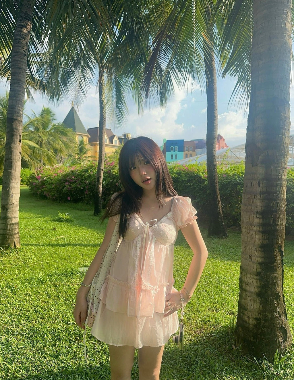 1998beforethedawn New Esme Pink Top