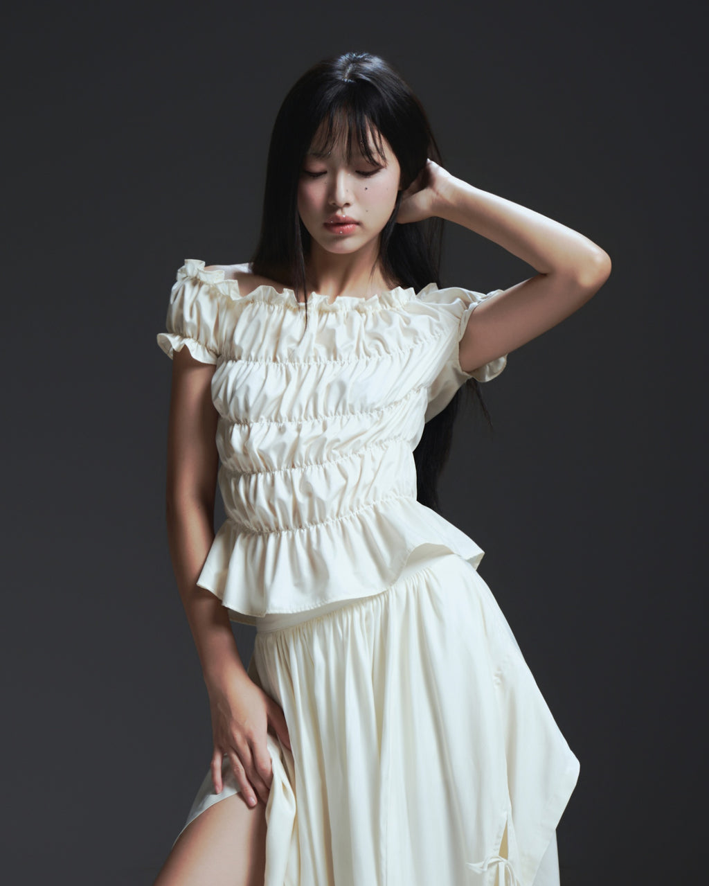 Dawsey Top ( Ivory )