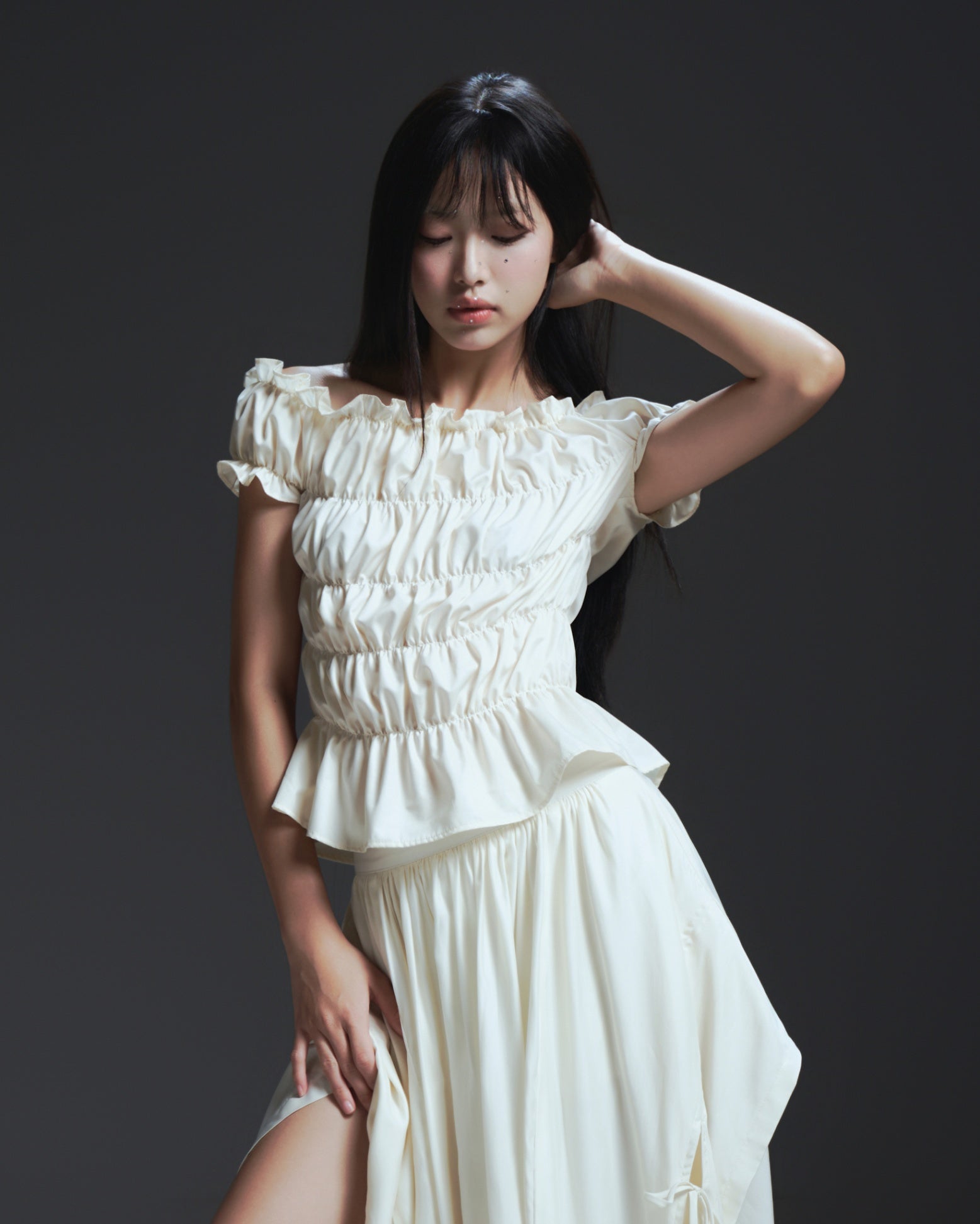 Dawsey Top ( Ivory )