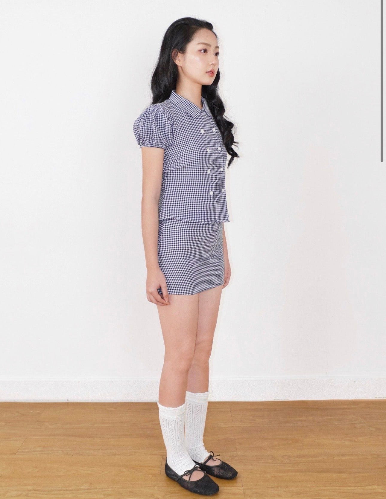 1998beforethedawn Emily Navy Top