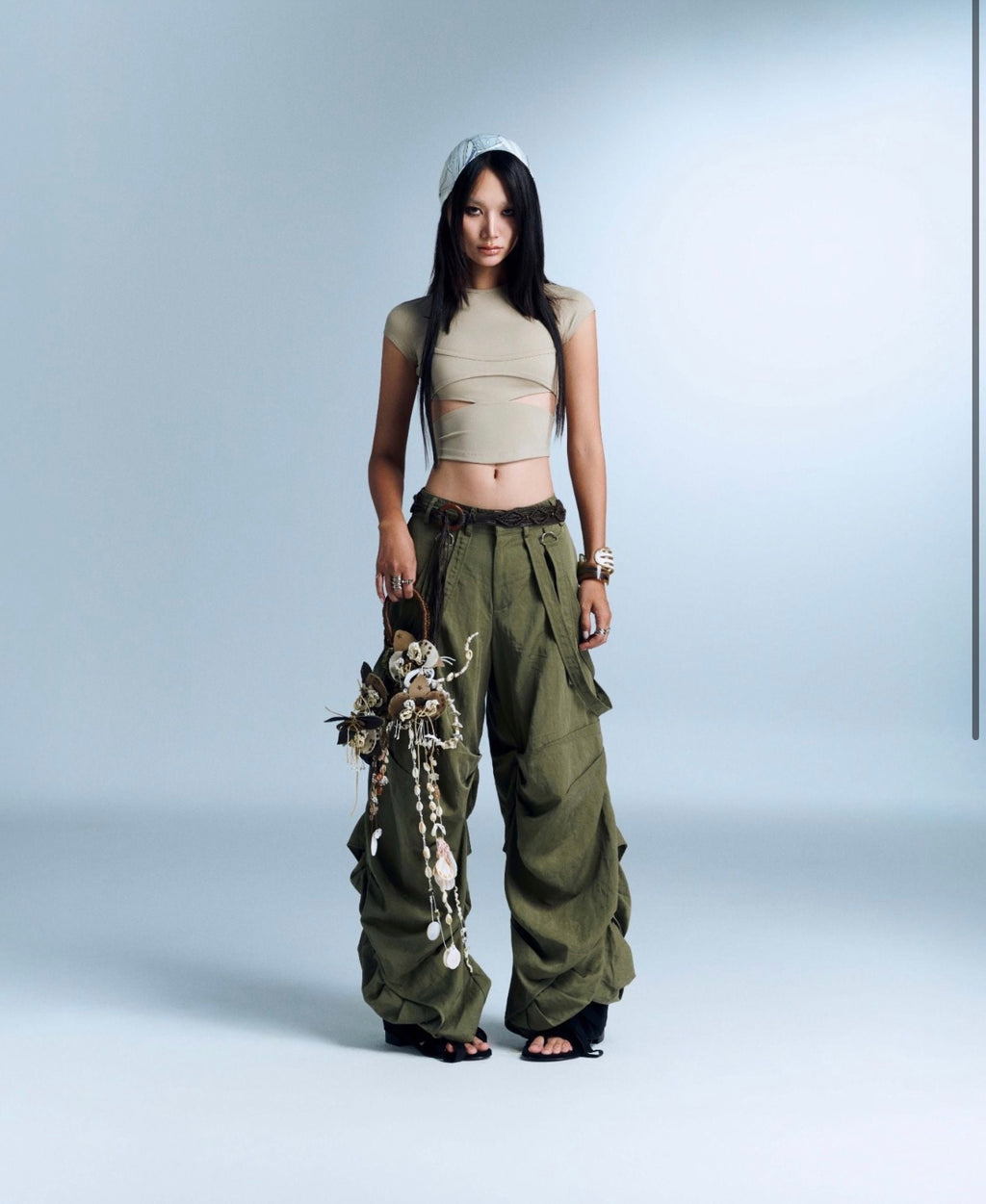 Bunnyhill LIOTA PANTS ( Green ) - Ready to dispatch in 48 hours