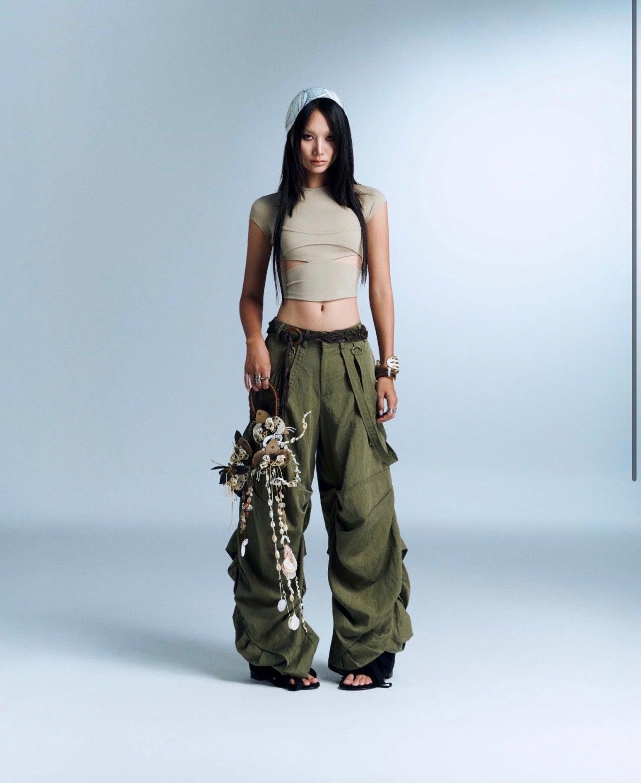 Bunnyhill LIOTA PANTS ( Green ) - Ready to dispatch in 48 hours