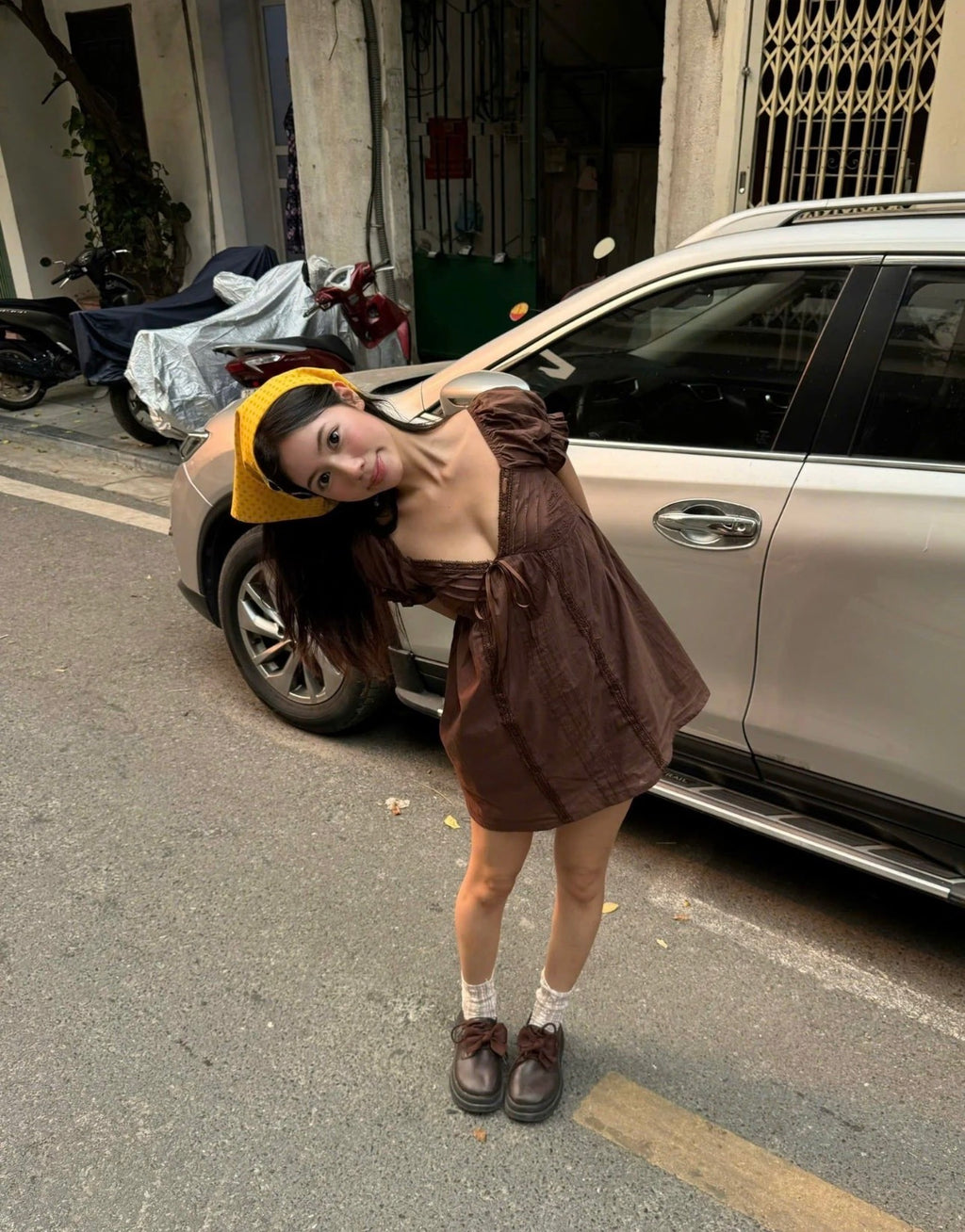 1998 Esme Brown Dress