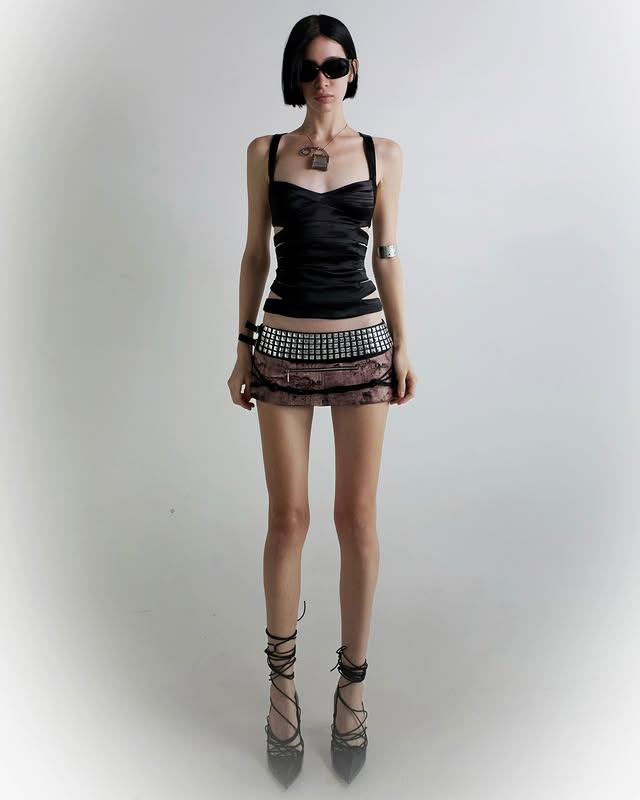 KAE LUPE BANDAGE TOP ( Black )