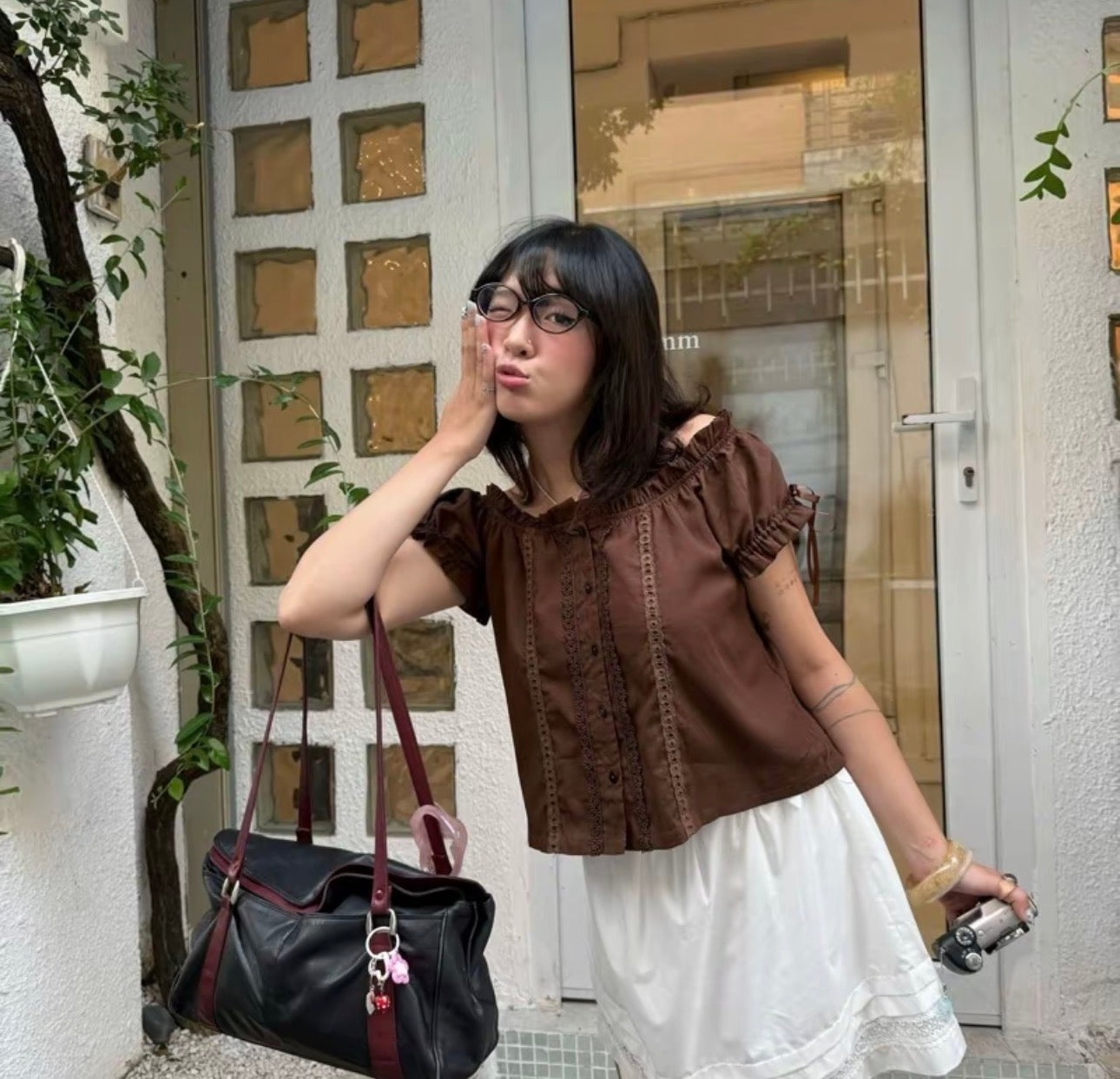 1998beforethedawn Jane Brown Top