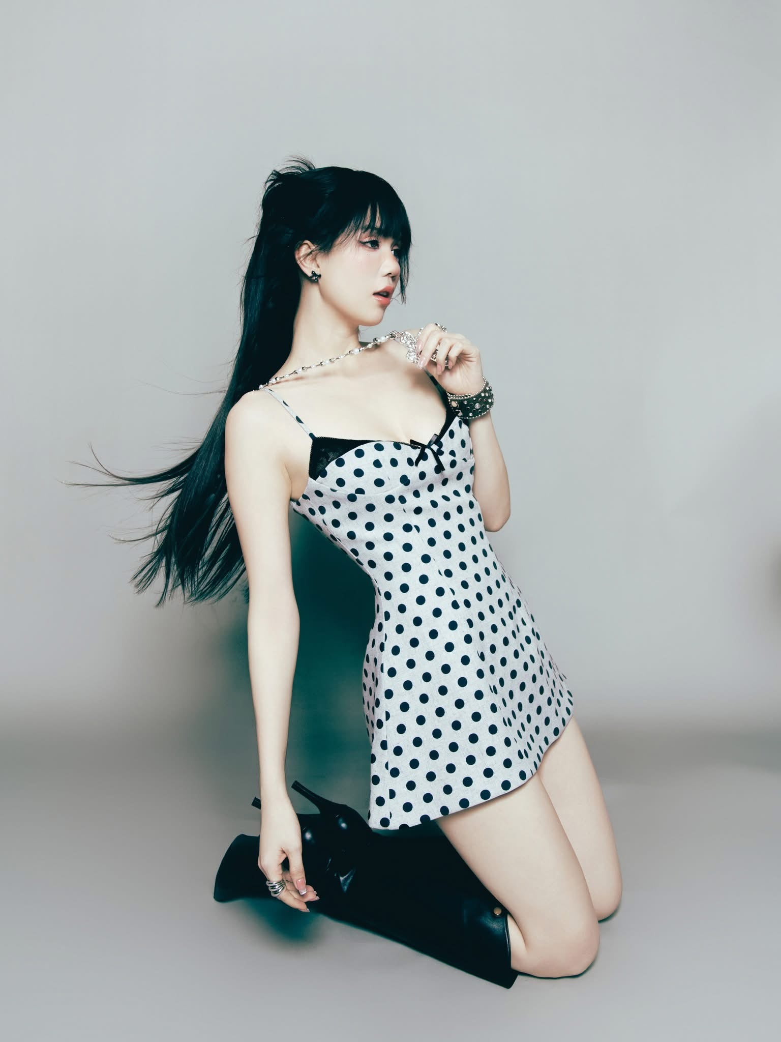 Madebymum Small Polka Dots Dress - Ready to dispatch in 48 hours