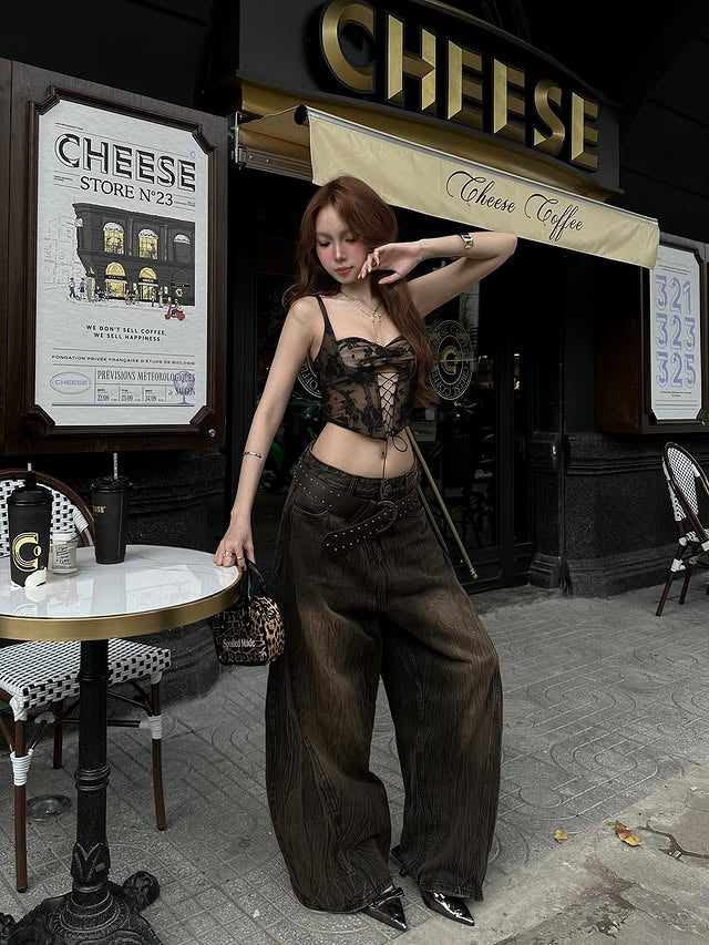Nasty Studio Lace Corset Top