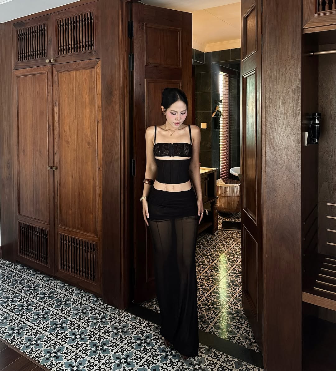 Elmer Corset Top (Black)