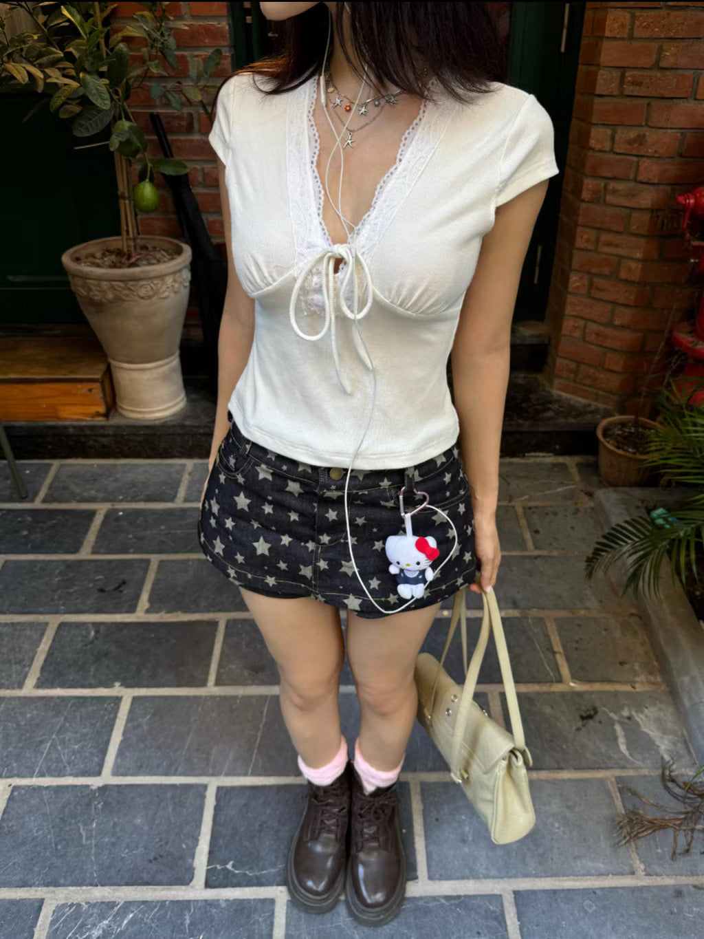 Dora.label Poppy Denim Skirt