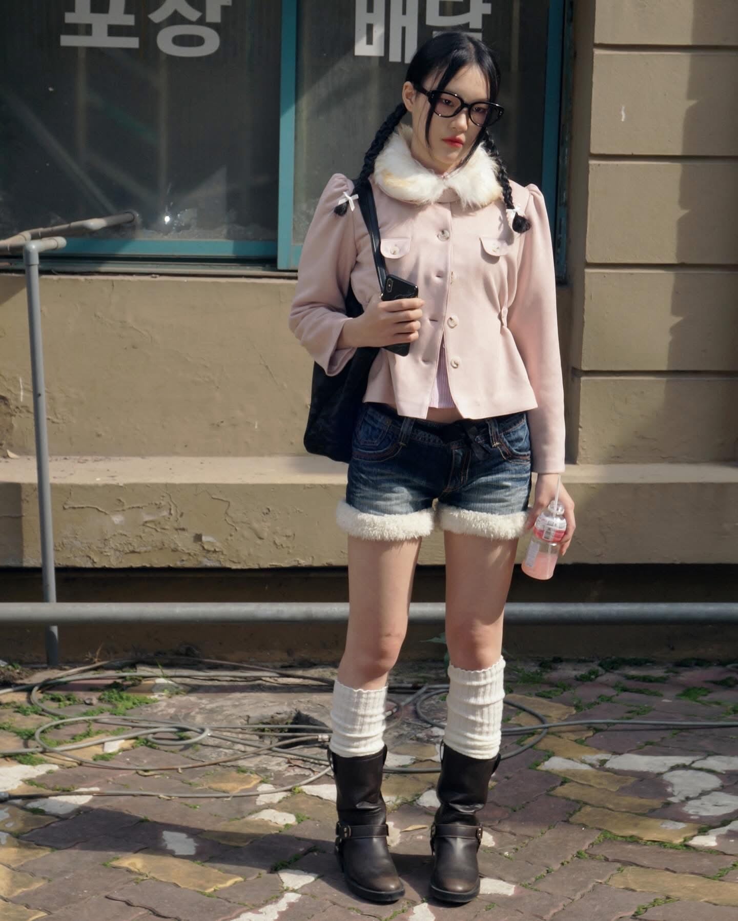 UYU Label Misa Faux Suede Jacket