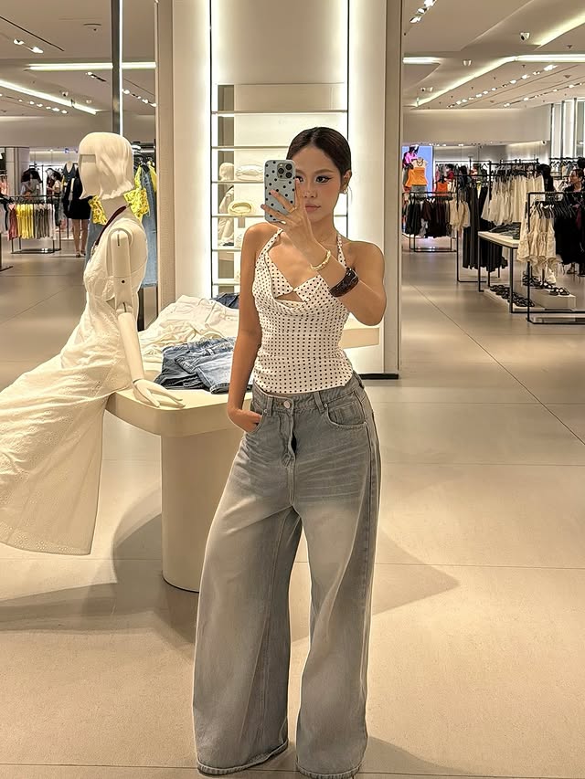 Mee.Stu Trendy Top - Polka Dot (Last chance)