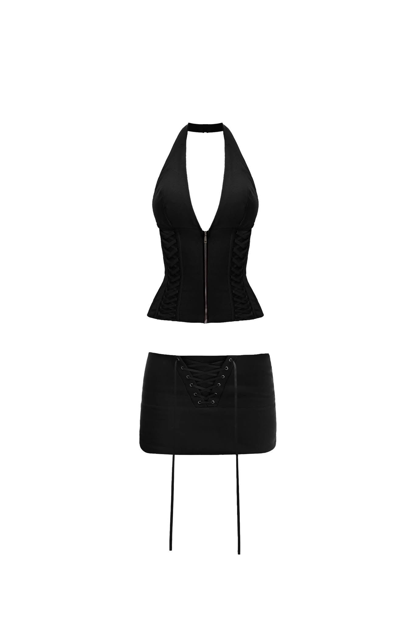 Rue de Rue Jem Set (Black) - Ready to dispatch in 48 hours