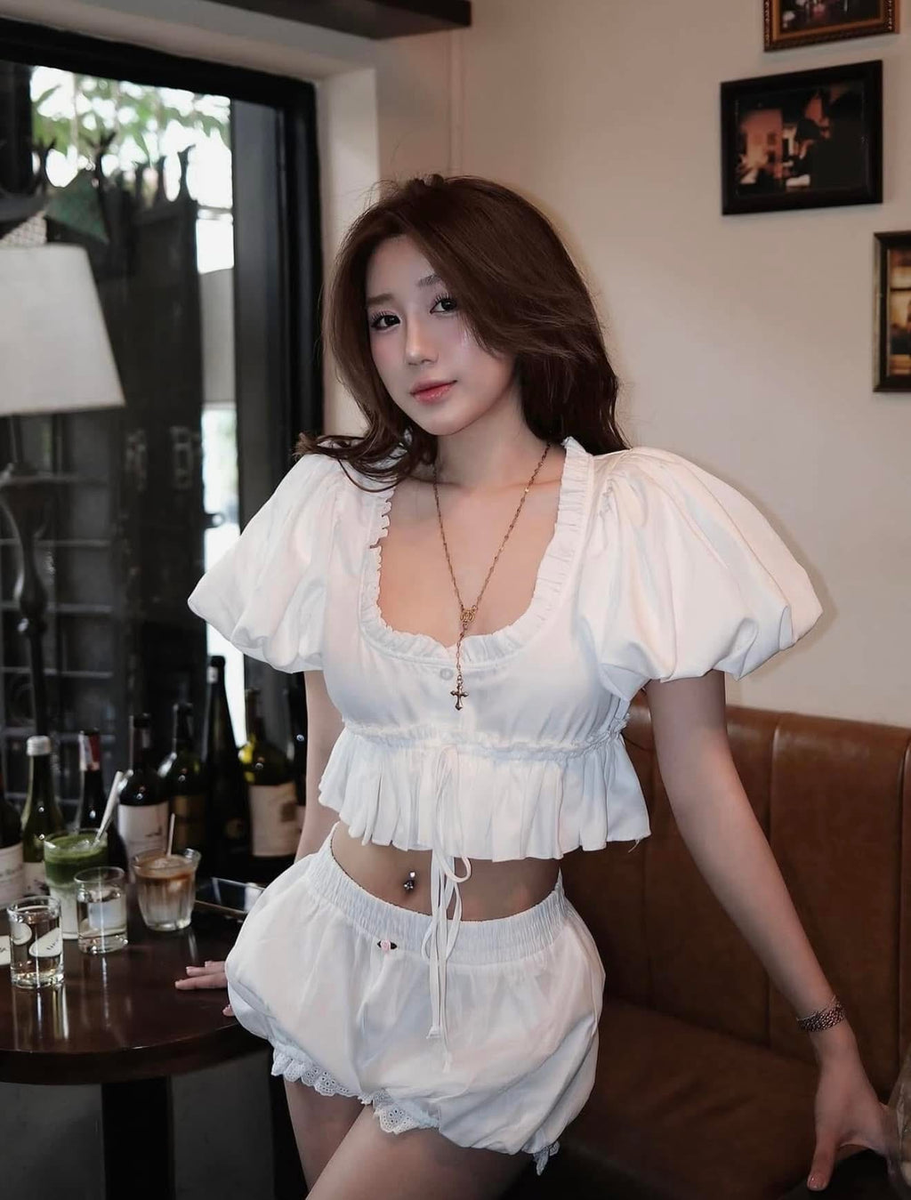 Ayserkris Arie Babydoll Top - Ready to dispatch in 48 hours