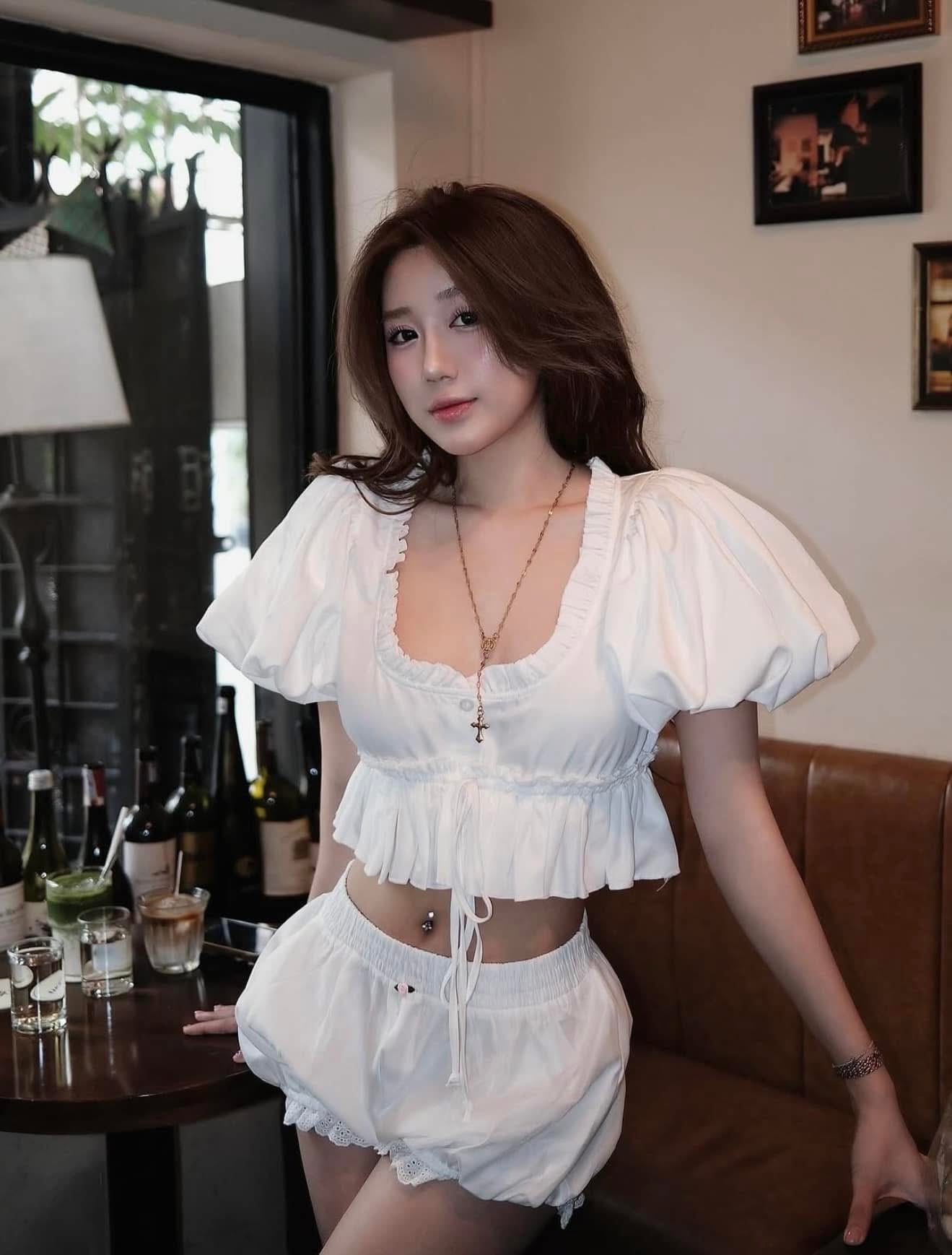 Ayserkris Arie Babydoll Top - Ready to dispatch in 48 hours