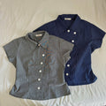 Velvet Navy Top