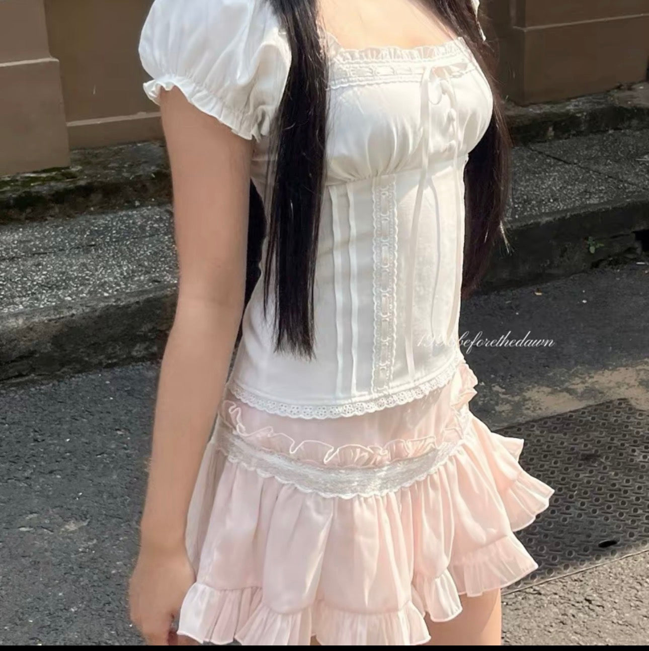 1998beforethedawn Diana Top - White