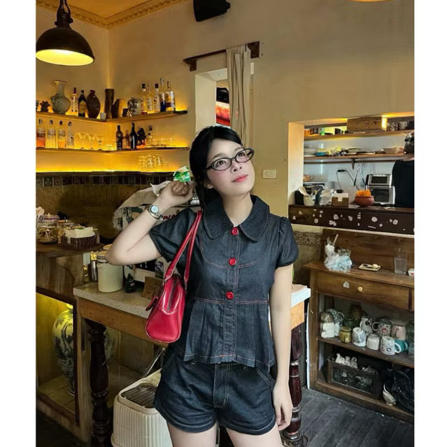 Velvet Mika Jeans Top