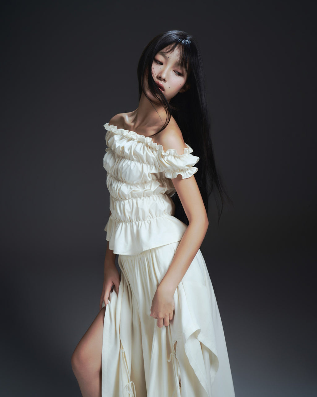 Dawsey Top ( Ivory )