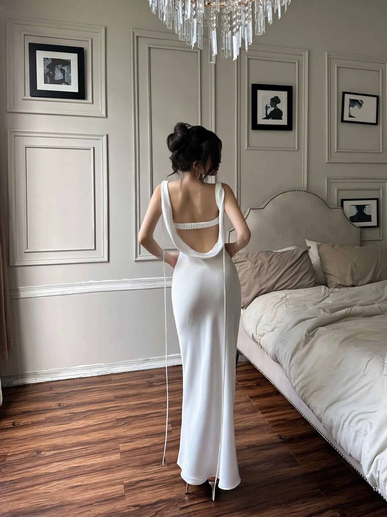 Iamcoco Ivory Desire Dress & Bra