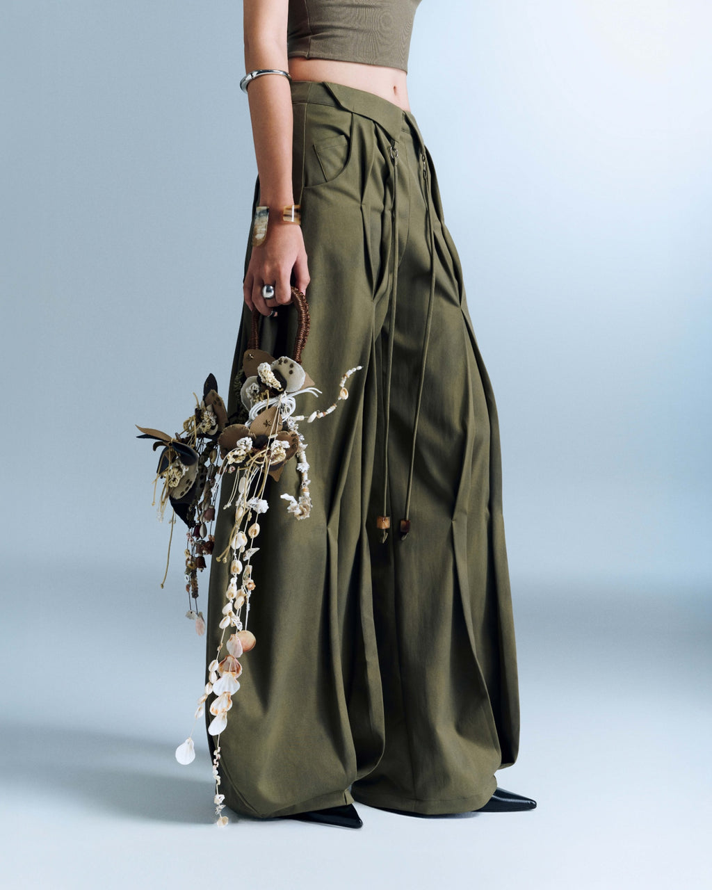 SOLOMON PANTS (ARMY GREEN) - Pre-order