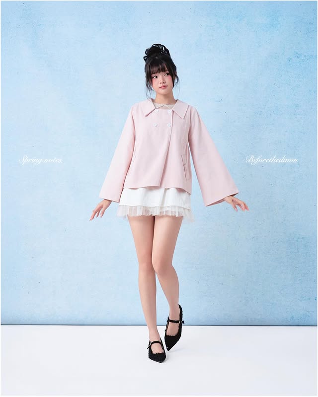 1998beforethedawn Rosie Pink Coat